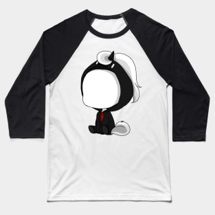 creepypasta unicorn (slenderman) Baseball T-Shirt